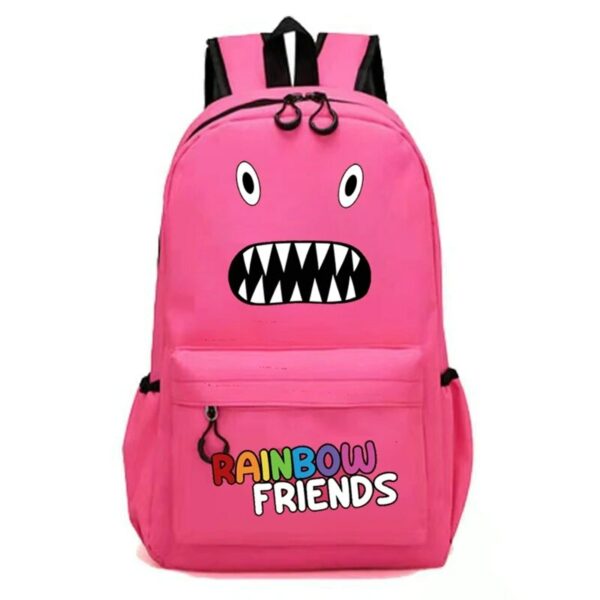 Rainbow Friends Backpack Pink