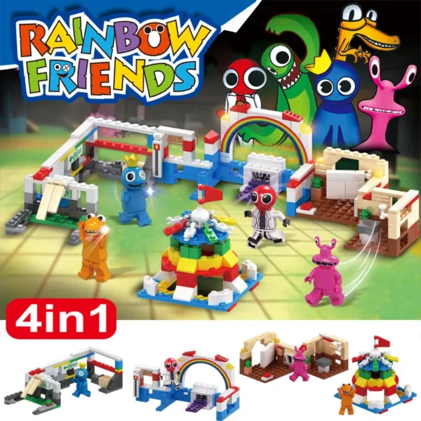 Rainbow Friends Lego Set