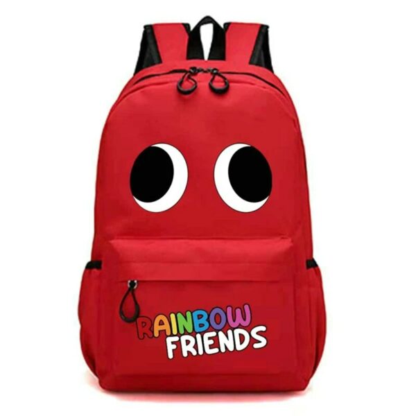 Rainbow Friends Backpack Red